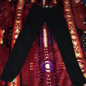 Barely worn, black skinny jeans, size 8 regular